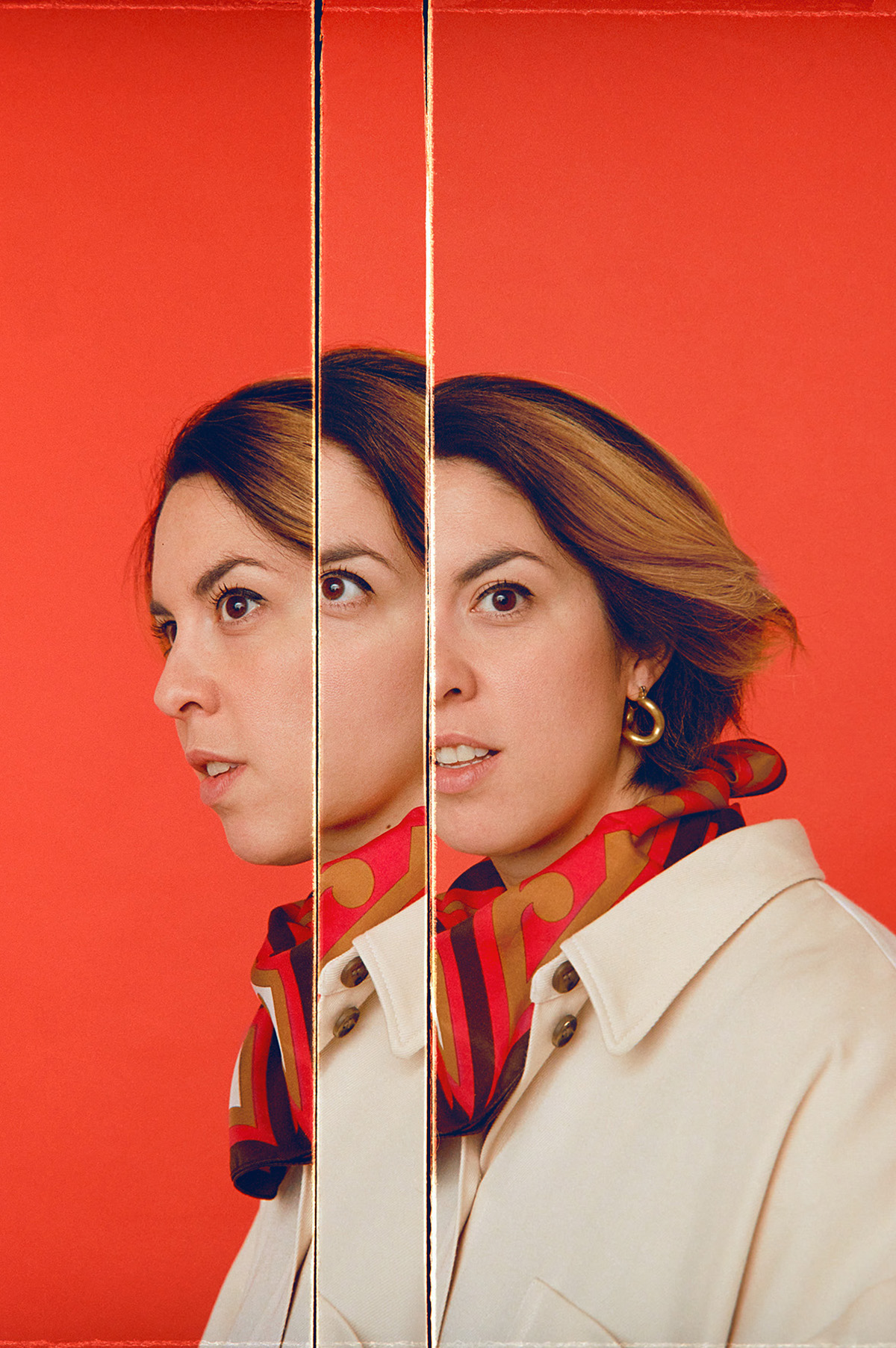 Portrait of the DJ Dalia Donadio